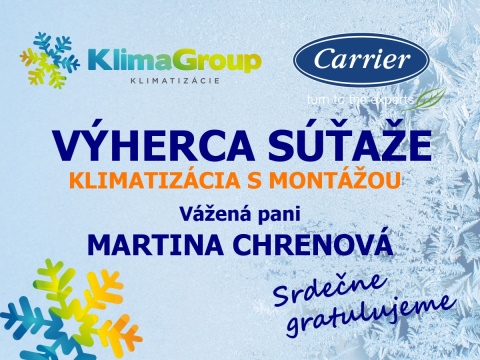 Šťastný výherca klimatizácie