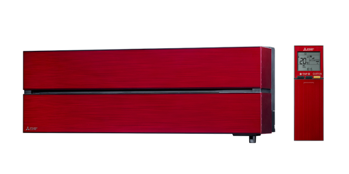 MSZ-LN RUBÍNOVO ČERVENÁ